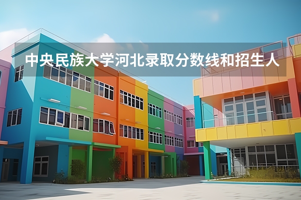中央民族大学河北录取分数线和招生人数