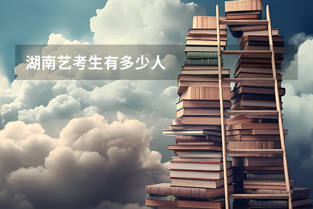 湖南艺考生有多少人