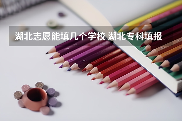 湖北志愿能填几个学校 湖北专科填报志愿时间和截止时间