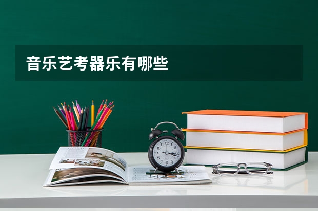 音乐艺考器乐有哪些
